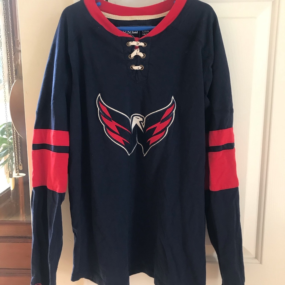 L child Washington Capitals long sleeve tee